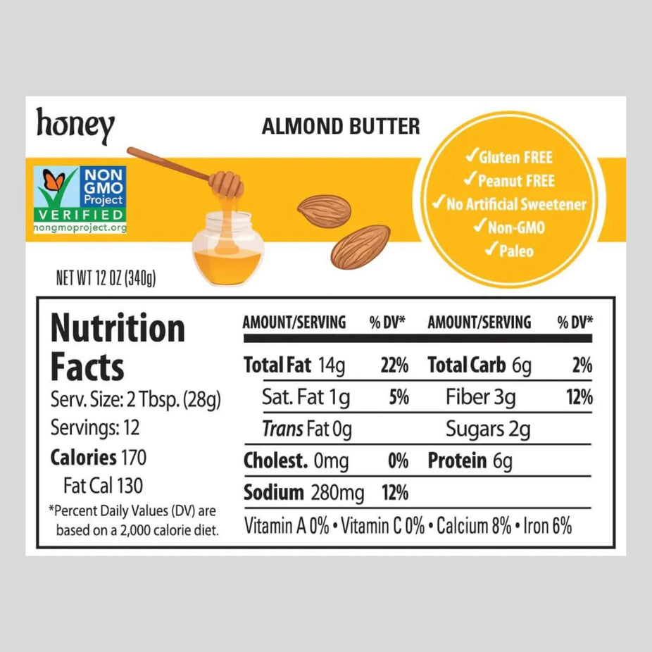 Honey Almond Nut Butter