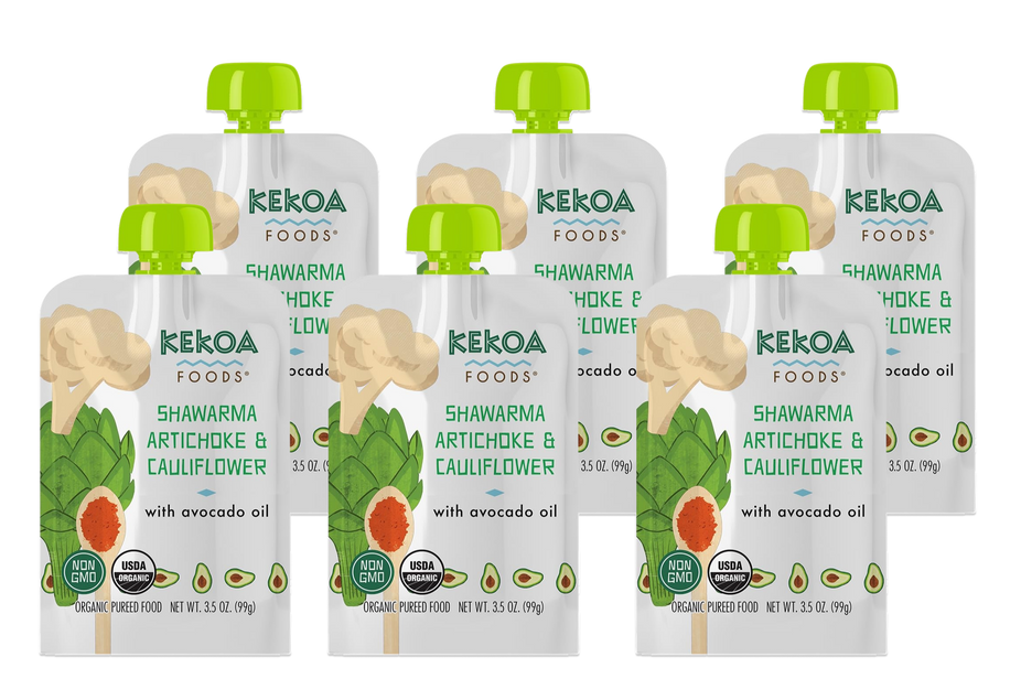 Shawarma Artichoke And Cauliflower Baby Food (6 Pack)