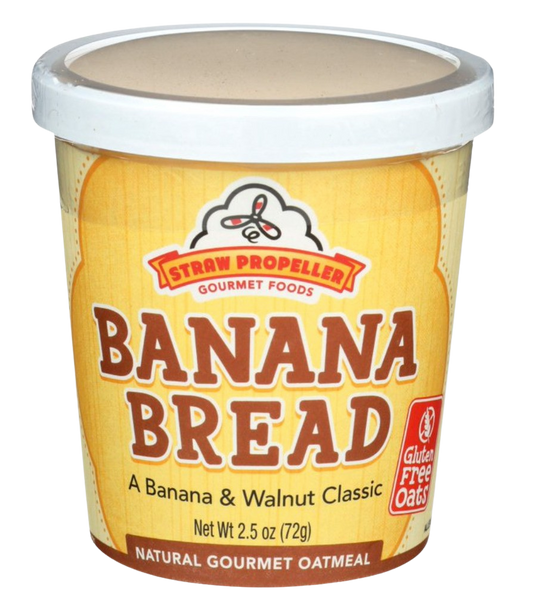 Banana Bread Oatmeal (6 Pack)