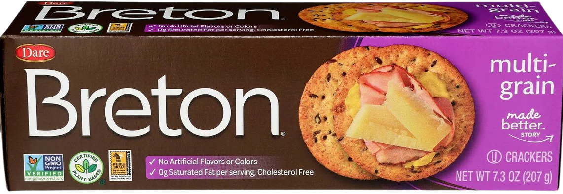 Breton Multigrain Crackers