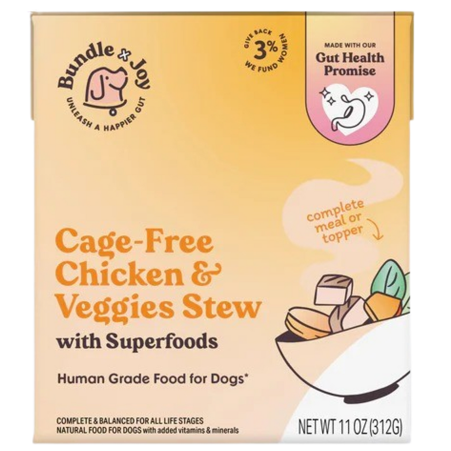 Cage-Free Chicken & Veggies Stew Dog Food (12 Pack)