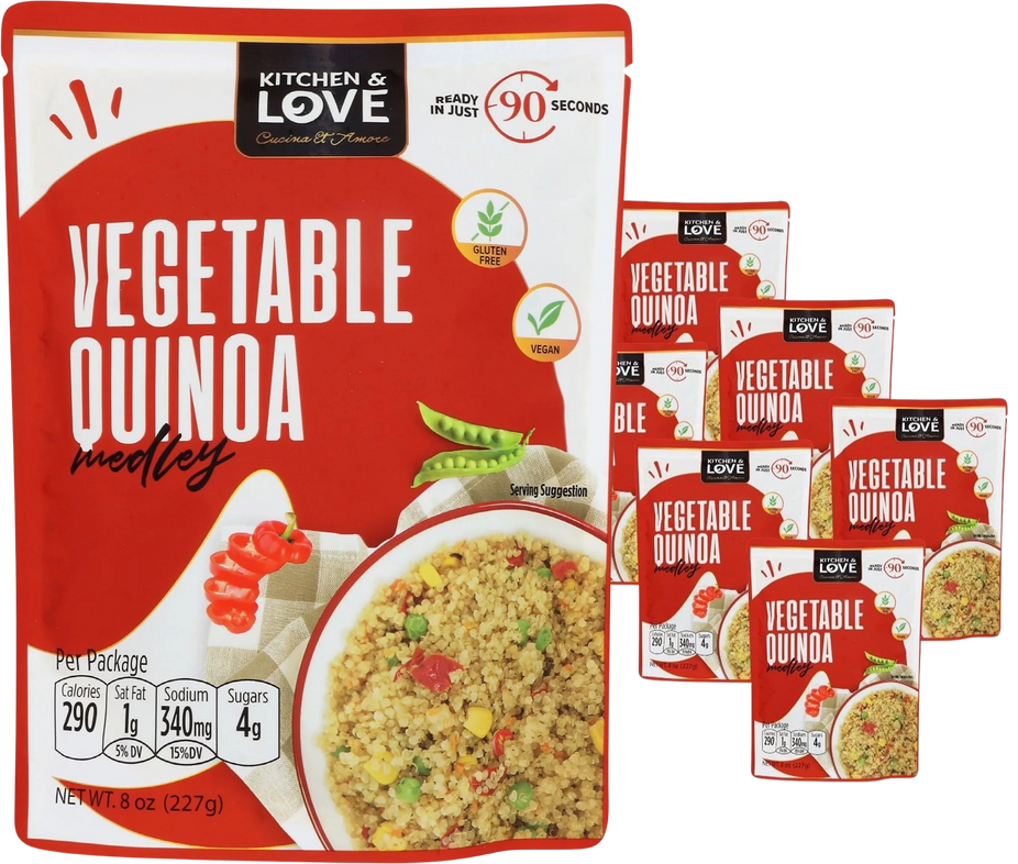 Vegetable Quinoa Medley Pouch (6 Pack)