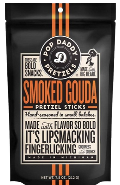 Smoked Gouda Pretzel Sticks
