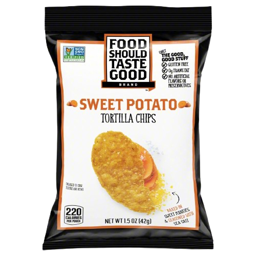Sweet Potato Tortilla Chips (6 Pack)