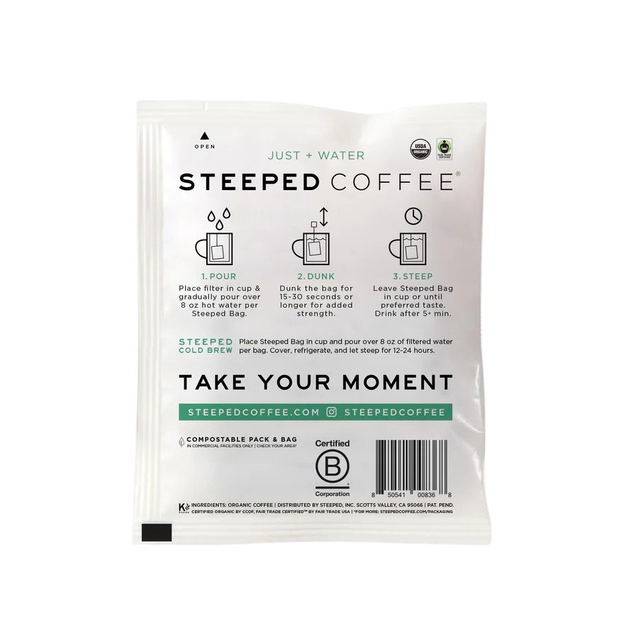 Organic Breakwater Blend Coffee (8 CT)