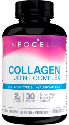 Collagen Type 2 Joint Complex with Hyaluronic Acid (120 CT)