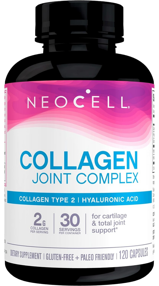 Collagen Type 2 Joint Complex with Hyaluronic Acid (120 CT)