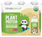 Organic Plant Protein Vanilla Kids Nutrition Shake Drink (6 Pack)