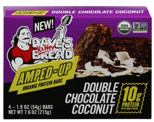 Double Chocolate Coconut Organic Protein Bars (4 CT)