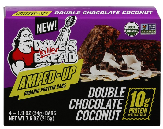 Double Chocolate Coconut Organic Protein Bars (4 CT)