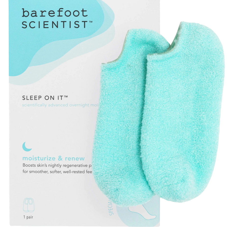 Aloe-Infused Socks in Teal