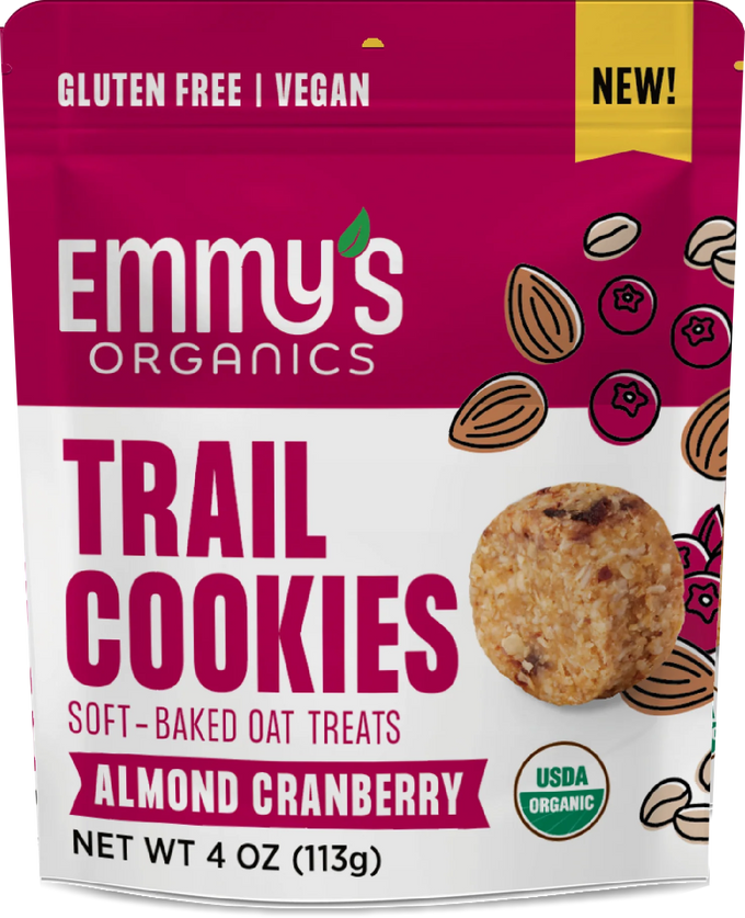 Almond Cranberry Trail Cookies