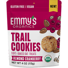 Organic Almond Cranberry Trail Cookies