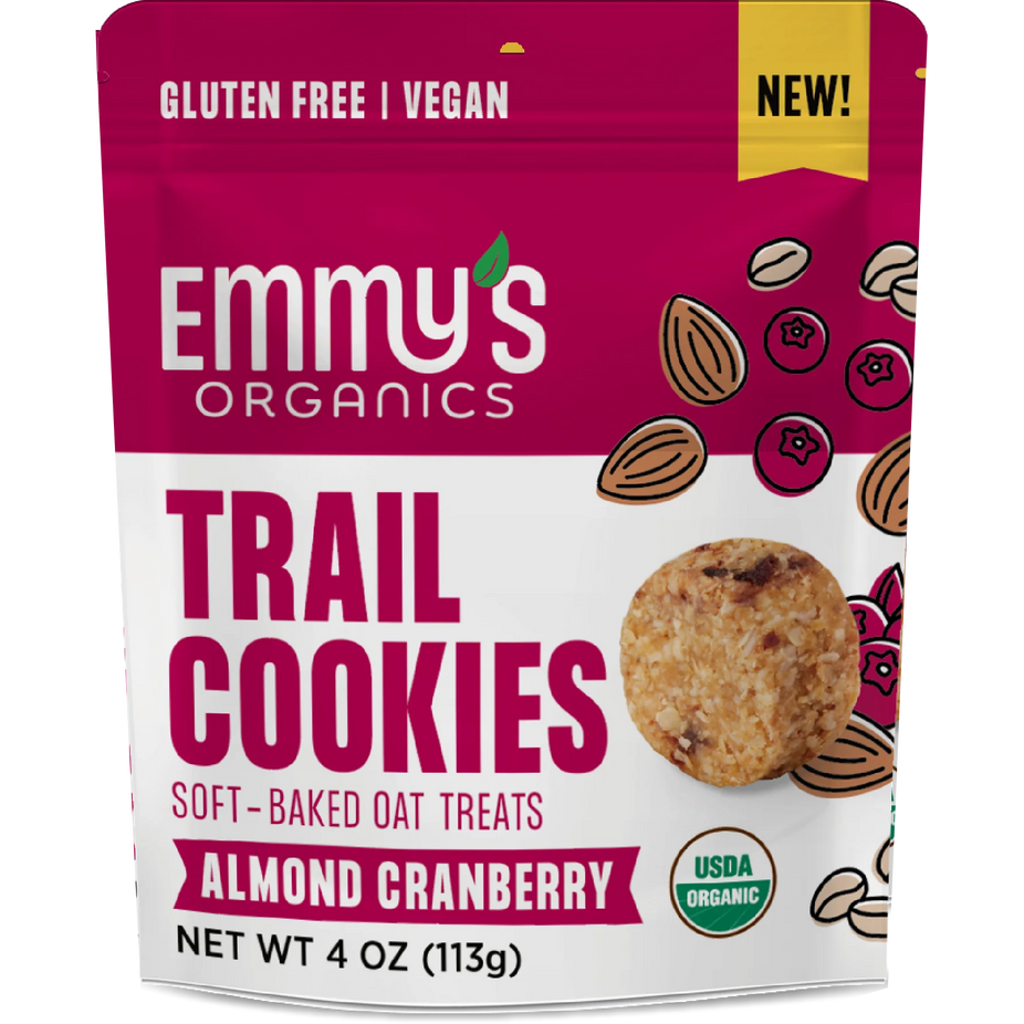 Organic Almond Cranberry Trail Cookies