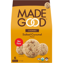 Salted Caramel Crunchy Cookies