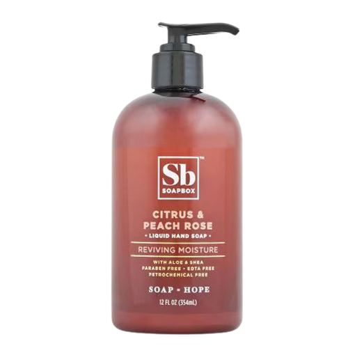 Citrus Peach Rose Liquid Hand Soap