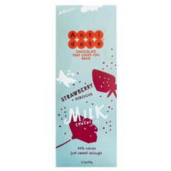 Strawberry + Hibiscus Chocolate Bar