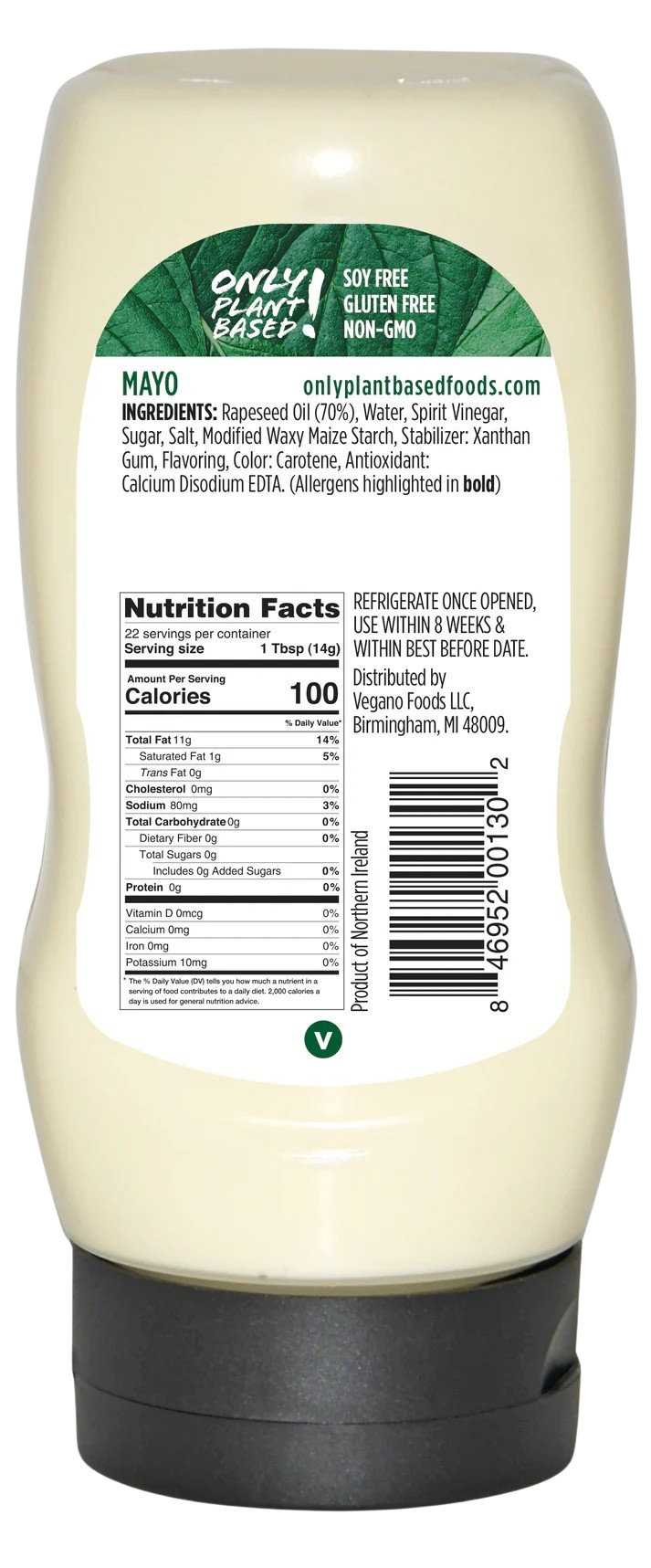 Original Plant Based Mayonnaise