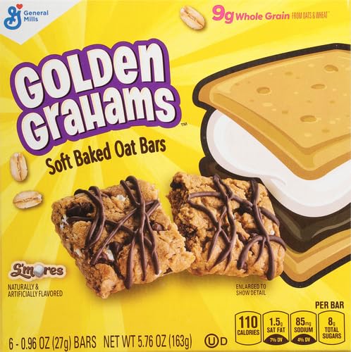 Golden Grahams Soft Baked Oat Bars - S'mores (6 CT)