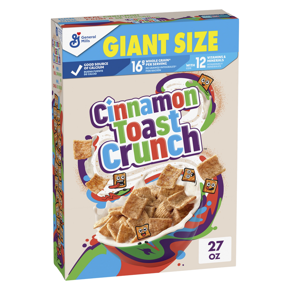 Sweetened Whole Wheat & Rice Giant Size Cereal