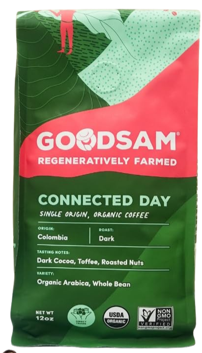 Connected Day Dark Roast Whole Bean Coffee