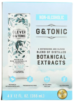 G & Tonic NA Mixer (4 Pack)
