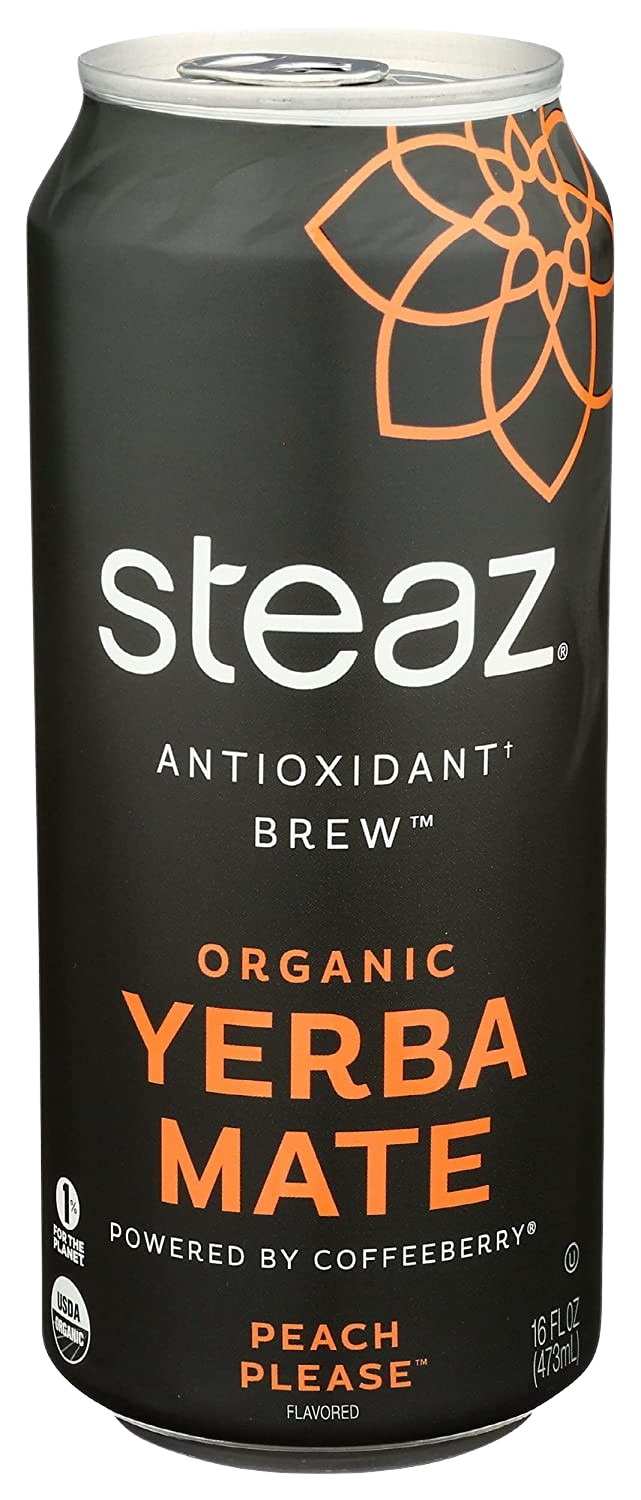 Organic Peach Please Yerba Mate
