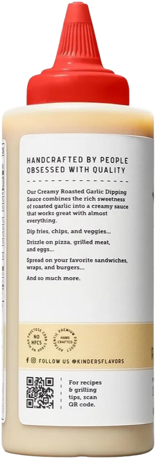 Creamy Roasted Garlic Dipping Sauce