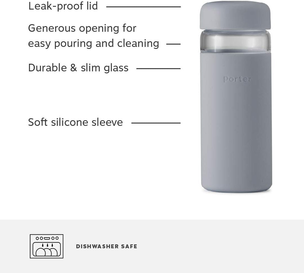 16oz Wide Mouth Bottle - Slate