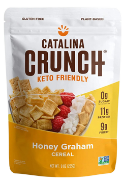 Keto Honey Graham Cereal