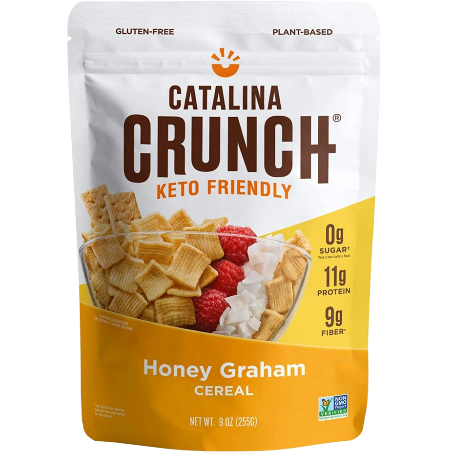 Keto Honey Graham Cereal