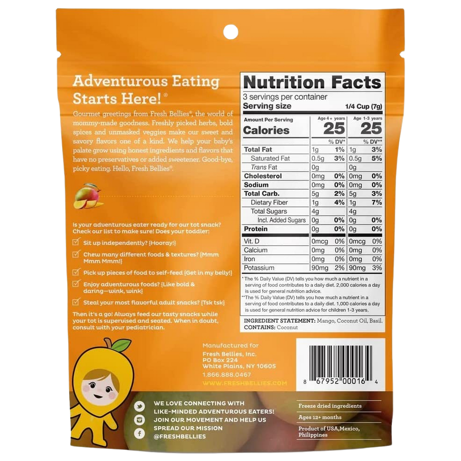 Two To Mango Toddler Snack (6 Pack)