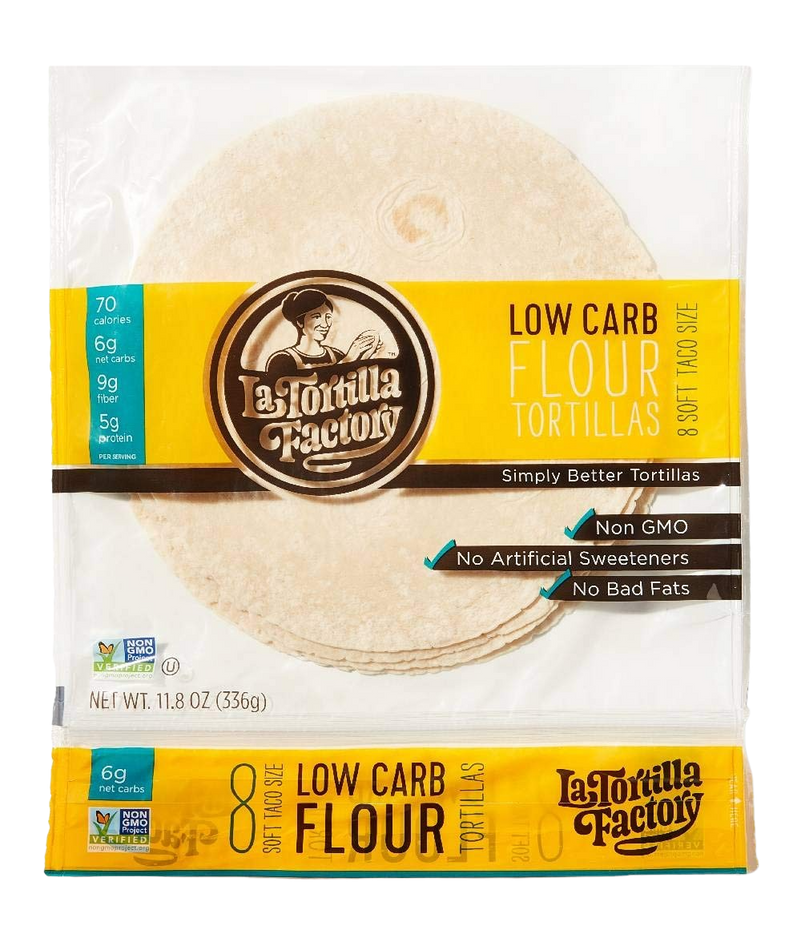 Tortilla Flour Low Carb (8 CT)