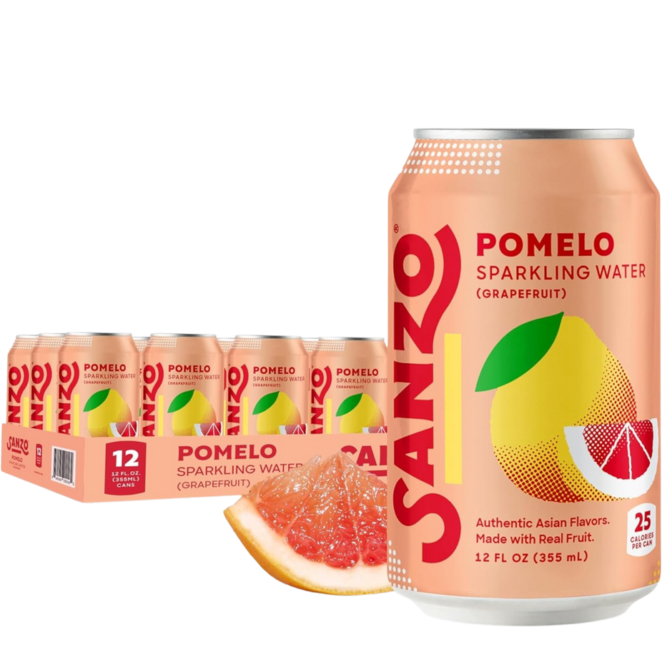 Pomelo Water Sparkling (12 Pack)