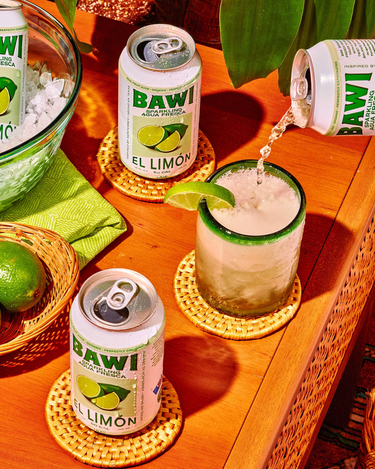 Sparkling Agua Fresca El Limon - Lime (12 Pack)