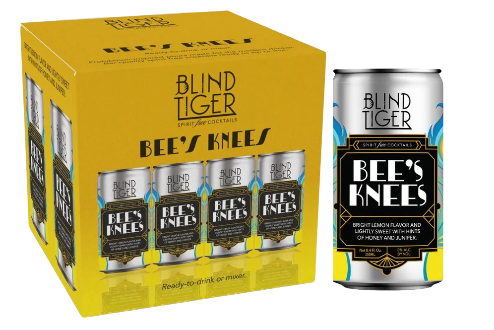 NA Bee's Knees Mocktail Slim Can (4 Pack)