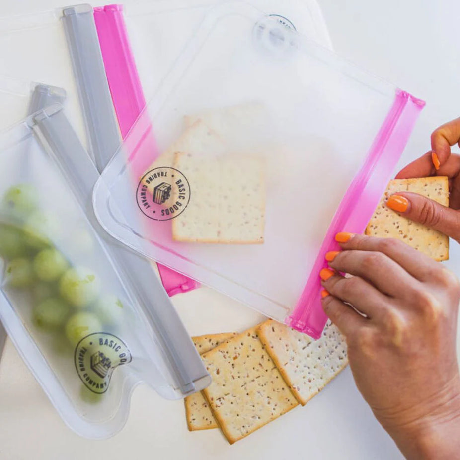 Silicone Reuseable Bags (6 CT)