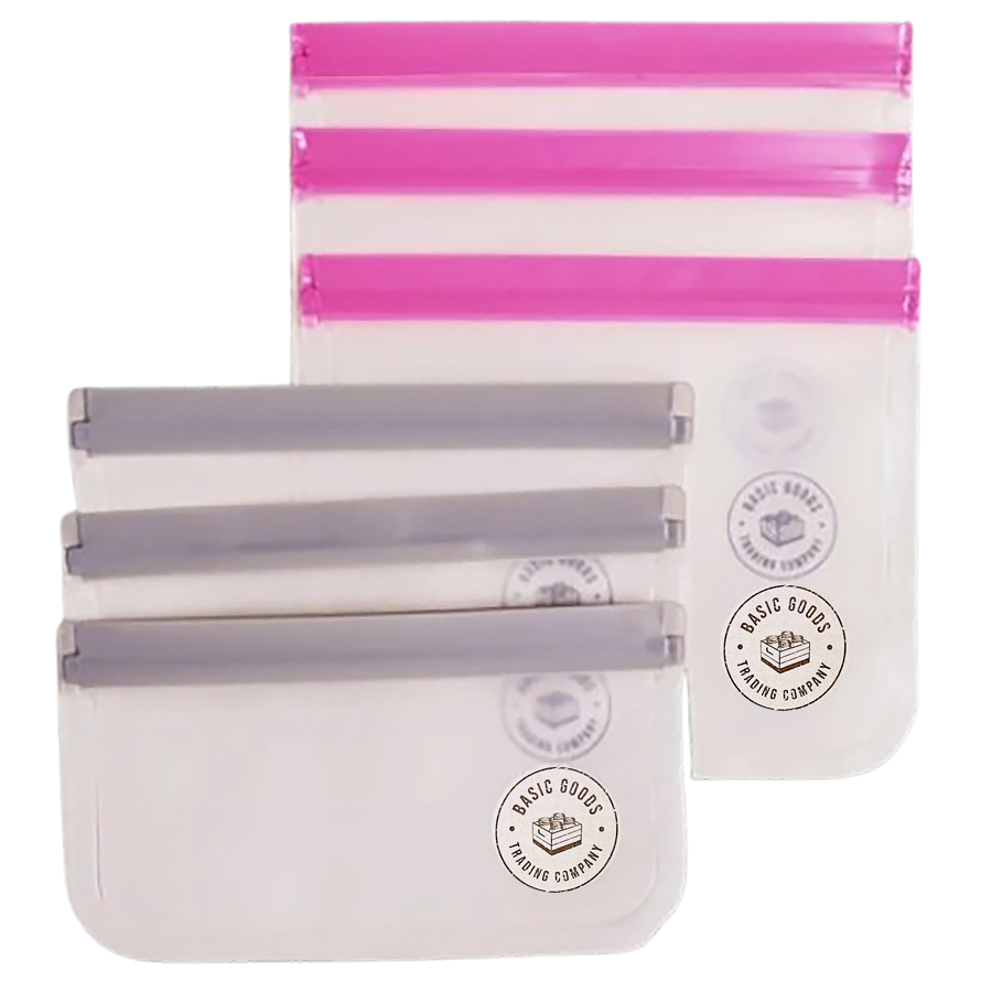 Silicone Reuseable Bags (6 CT)