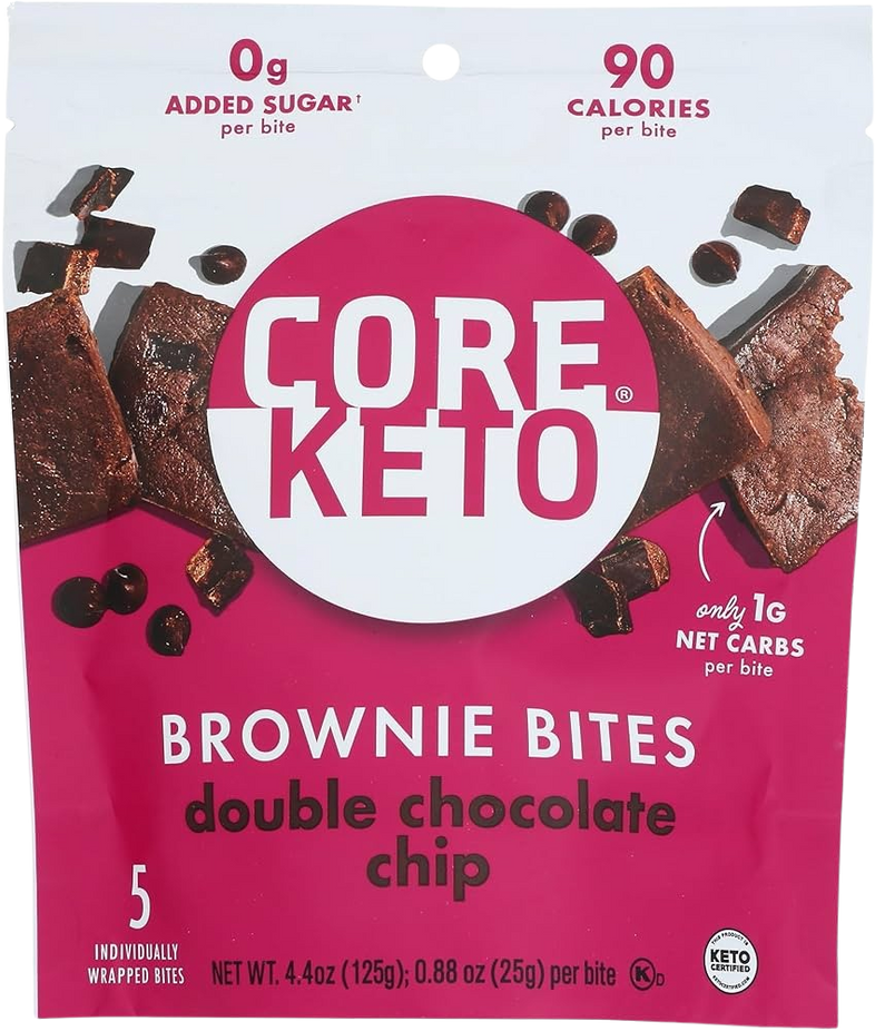 Double Chocolate Chip Brownie Bites