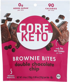 Double Chocolate Chip Brownie Bites