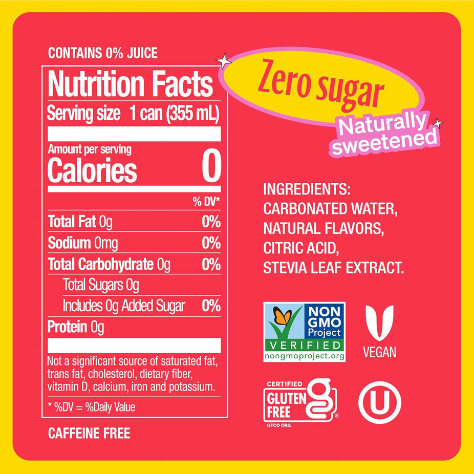 Strawberry Lemonade Kidz Soda (6 Pack)