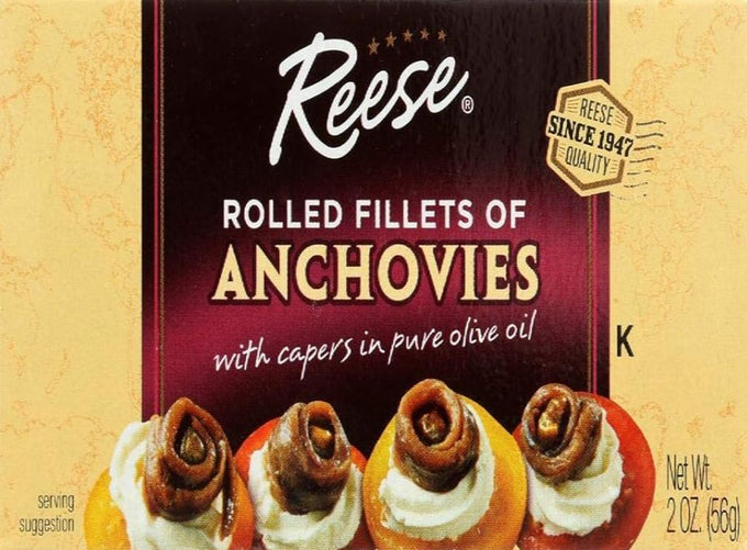 Rolled Anchovies