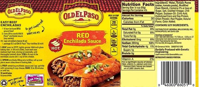 Red Enchilada Sauce - Medium