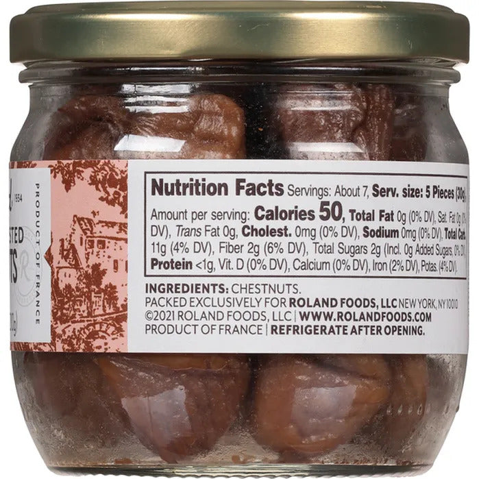 Whole Roasted Chestnuts Marrons