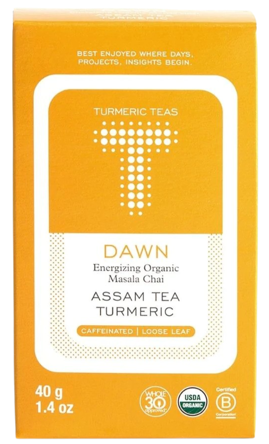 Organic Dawn Assam Turmeric Tea