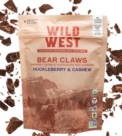 Huckleberry & Cashew Bear Claws (6 CT)