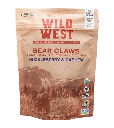 Huckleberry & Cashew Bear Claws (6 CT)