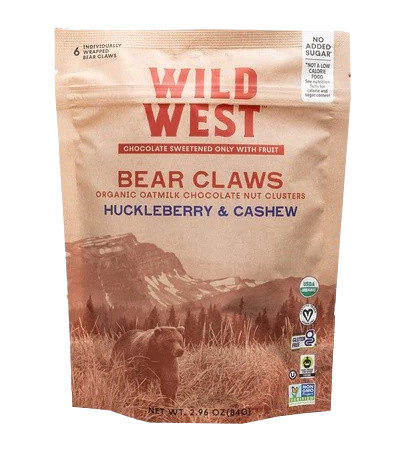 Huckleberry & Cashew Bear Claws (6 CT)