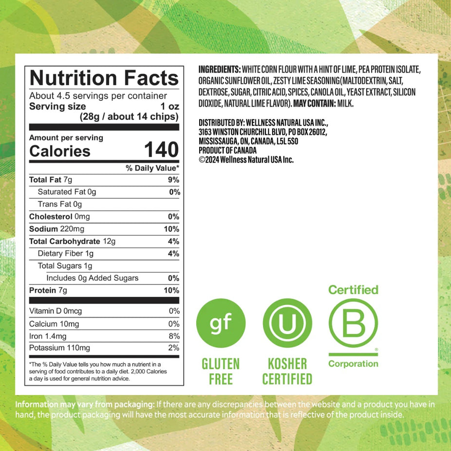 Hint Of Lime Tortilla Chips