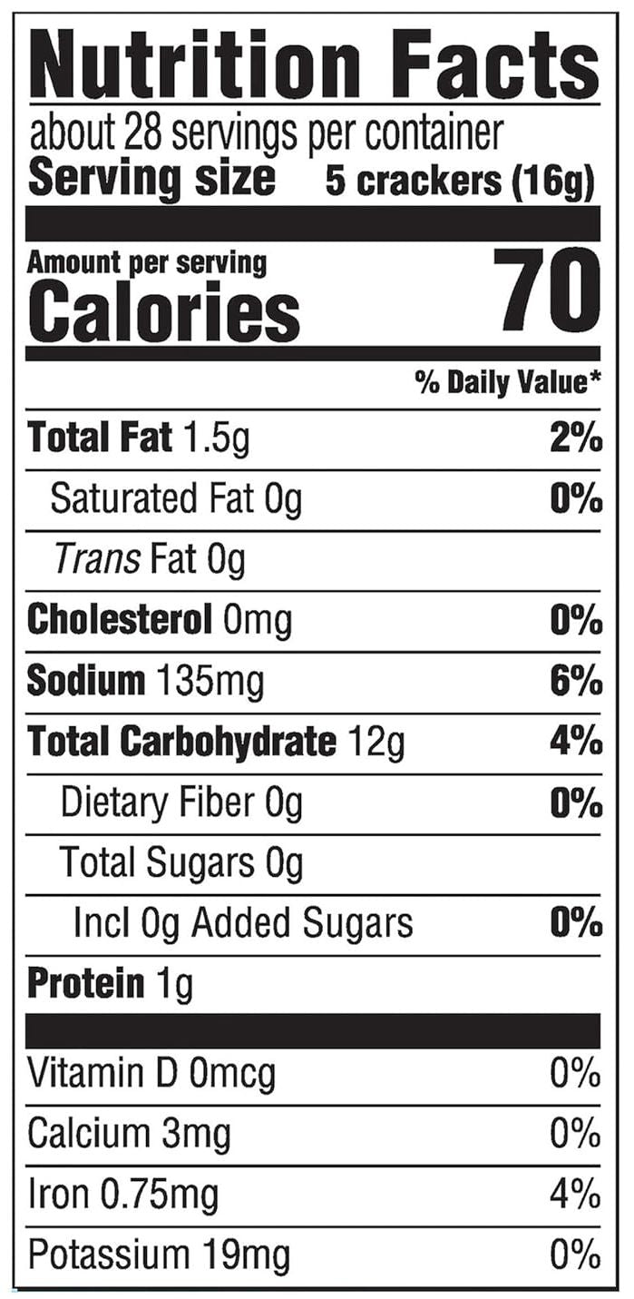 Premium Original Saltine Crackers